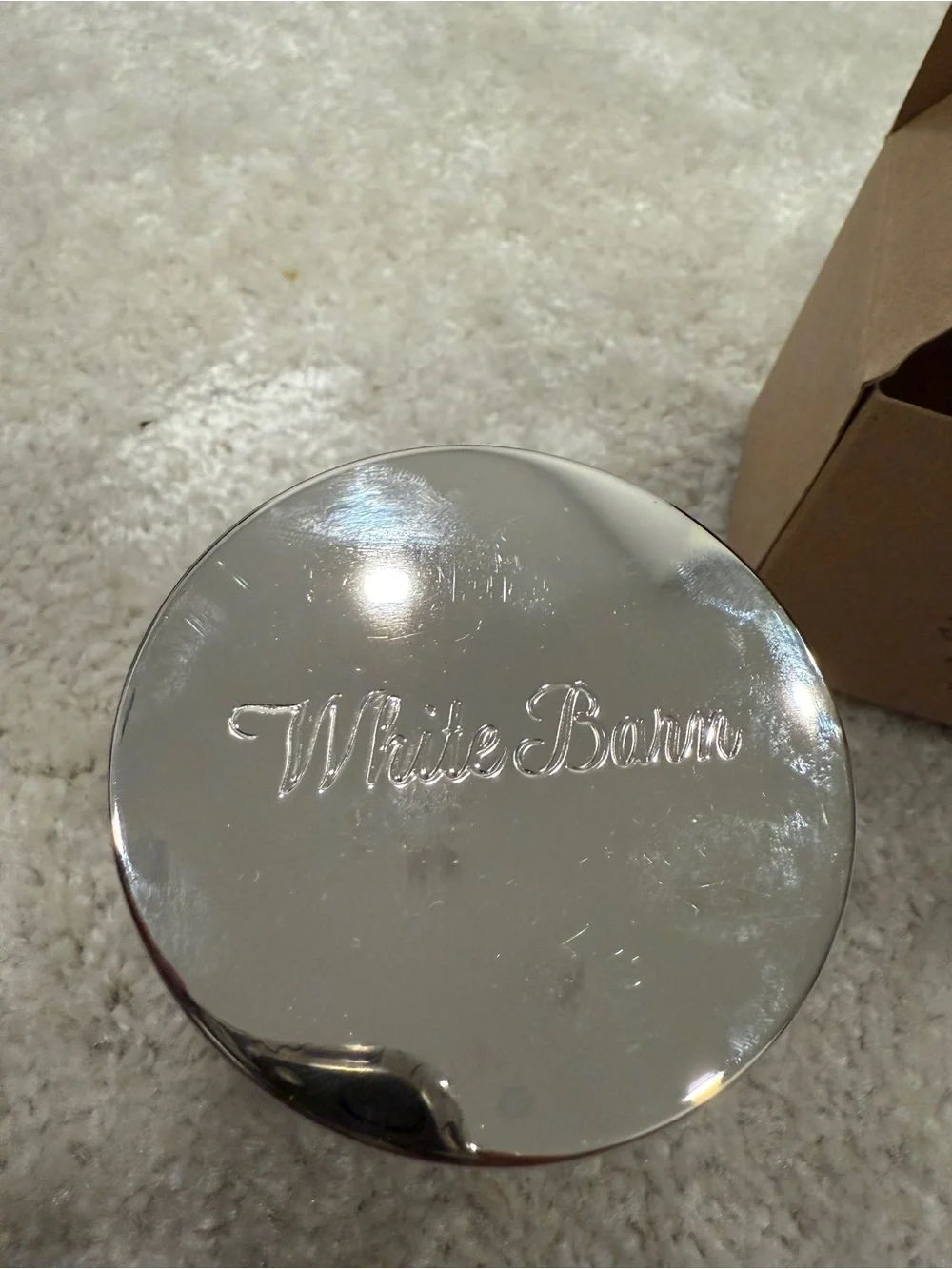 White Barn Champagne Toast Candle - Light Pink Label 8oz - Picture 2 of 4